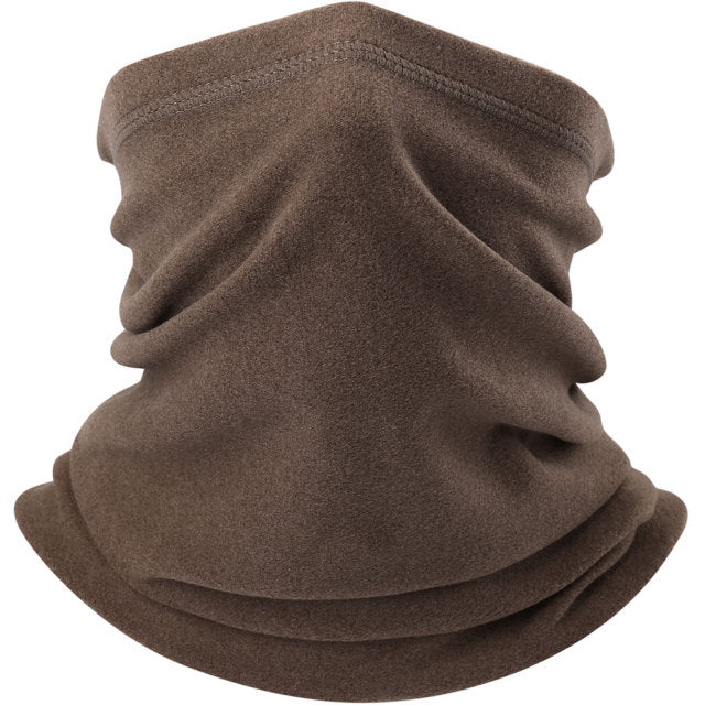 Winter Fleece Motorcycle Half Face Mask