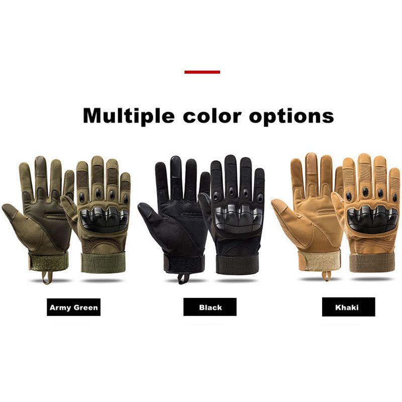 Tactical Military Combat Full Finger Gloves