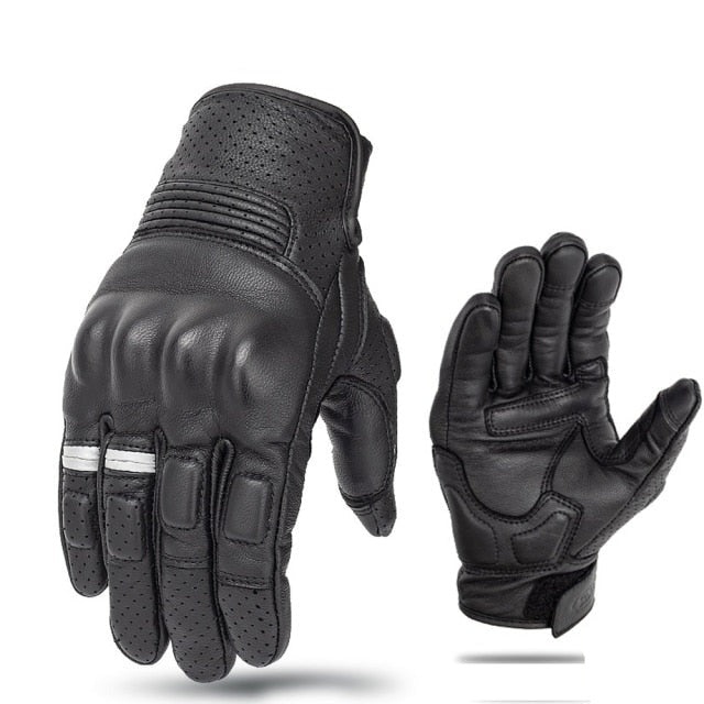 Warmth Motorcycle Riding Sheepskin Gloves