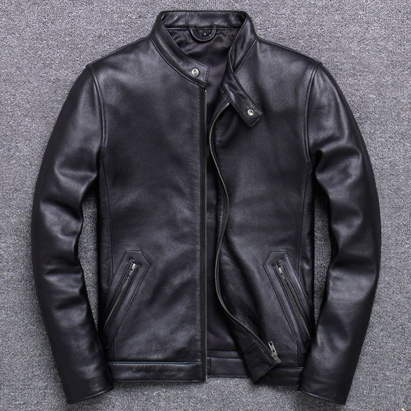 Black Genuine Leather Jacket