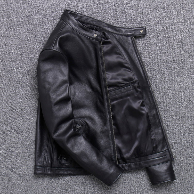 Black Genuine Leather Jacket