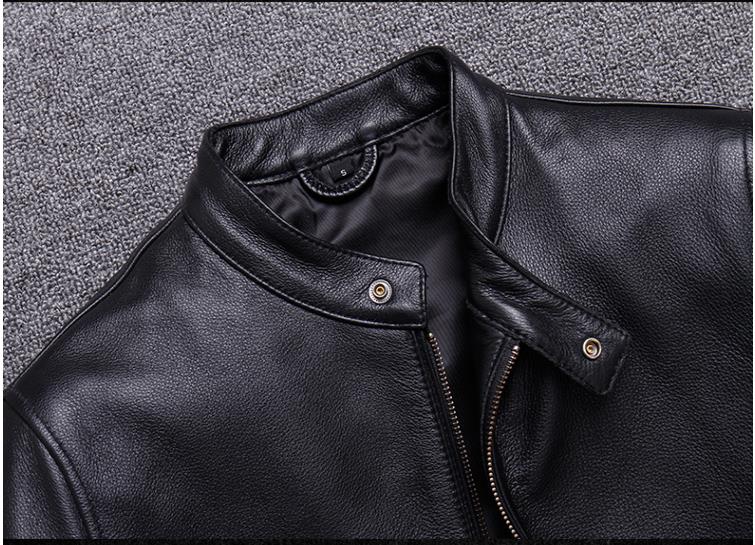 Black Genuine Leather Jacket