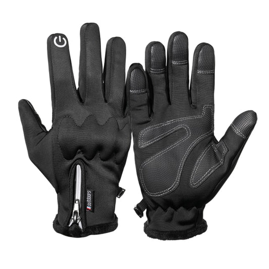 Thermal Fleece Winter Motorcycle Gloves
