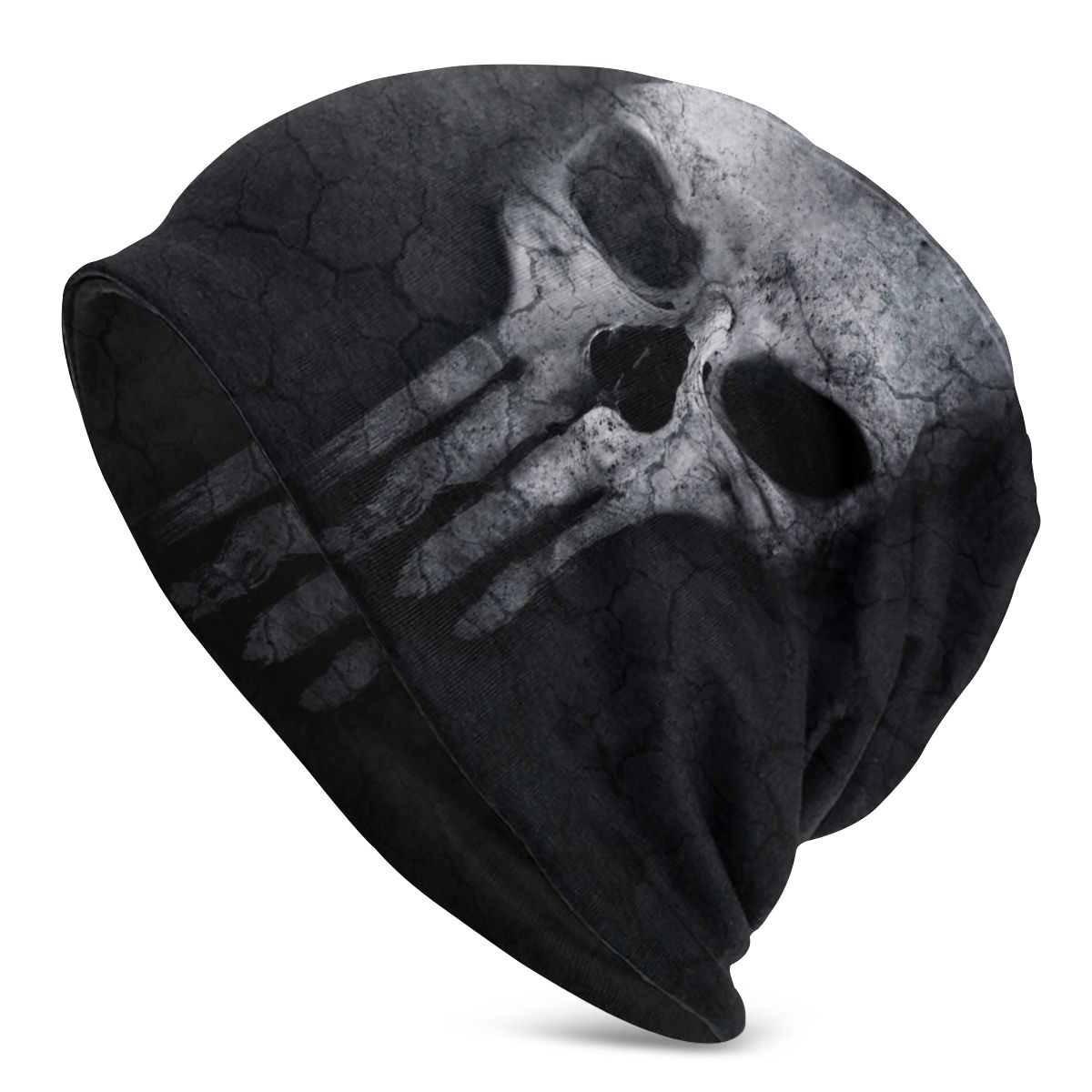 Black Skull Beanies