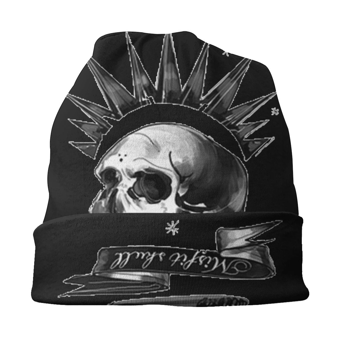 Black Mistic Skull Beanies