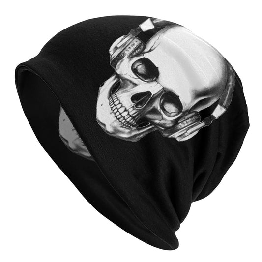 Skull Headphone Goth Beanies