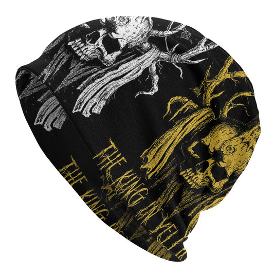 The King In Yellow Skull Beanies