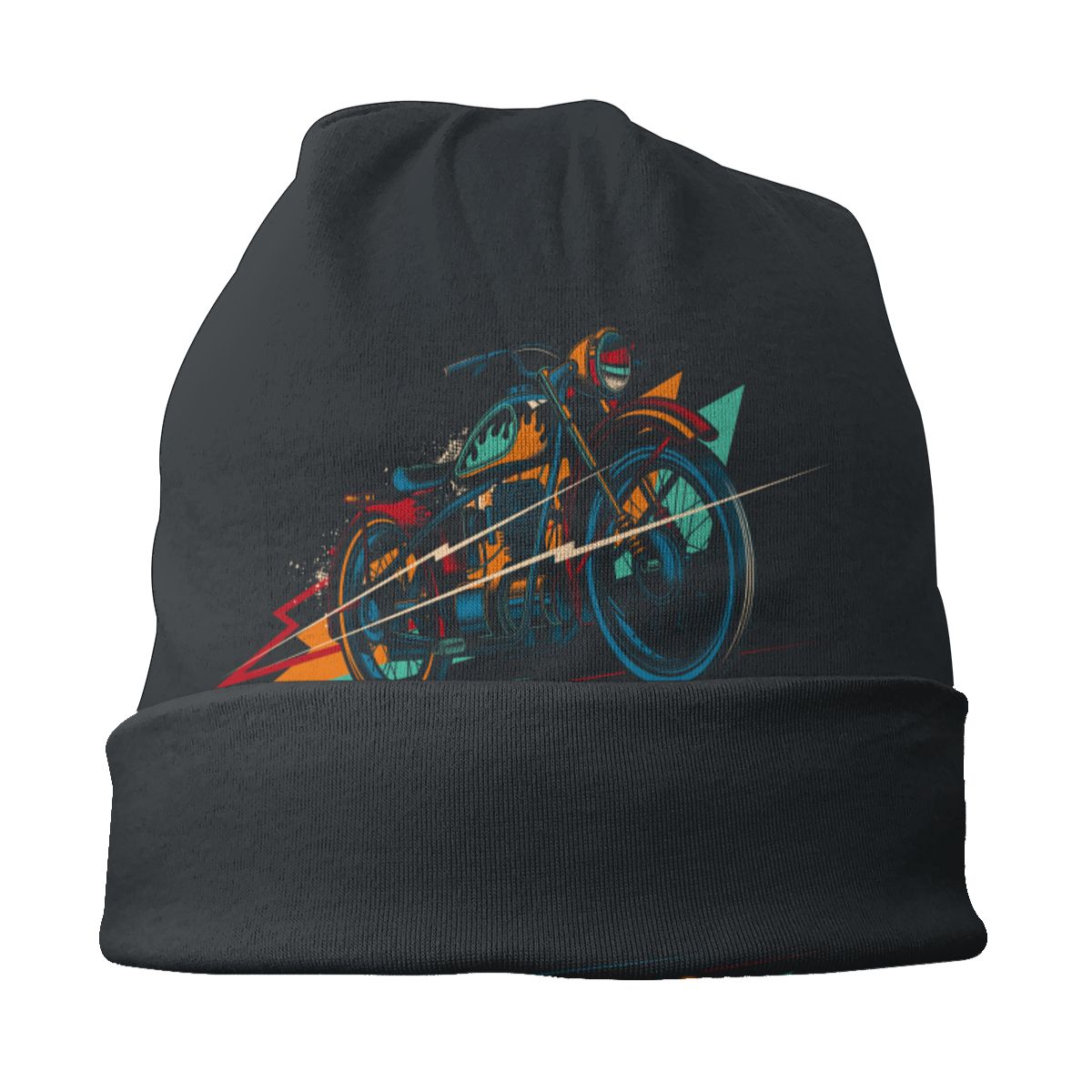 Original Retro Rides On Road Motorcycle Beanies