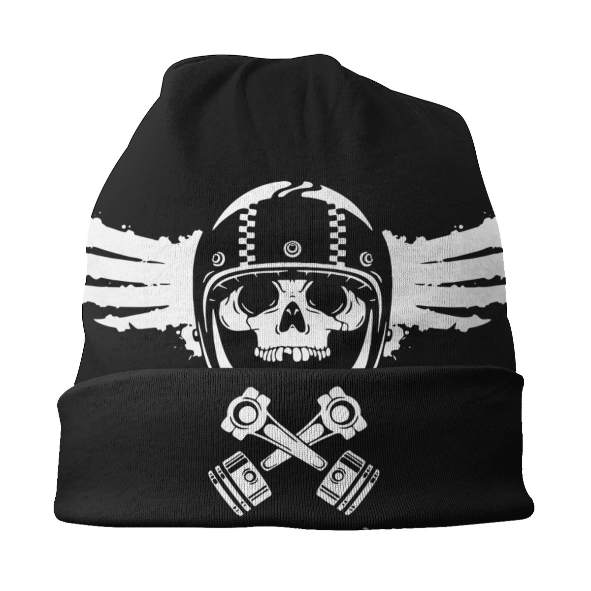 Biker Spirit Caps Skull Motorcycle Beanies