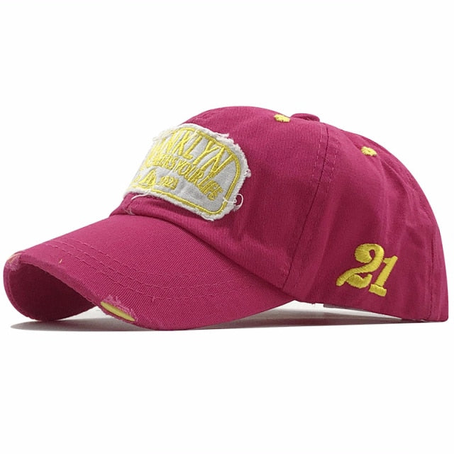 Embroidery Cotton Baseball Cap