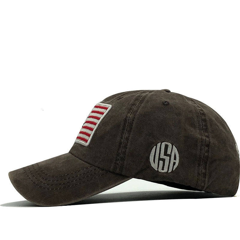 USA Flag Baseball Cap