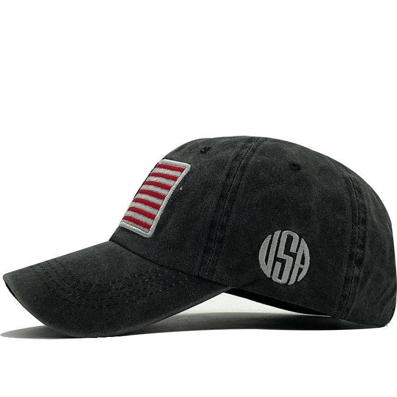 USA Flag Baseball Cap