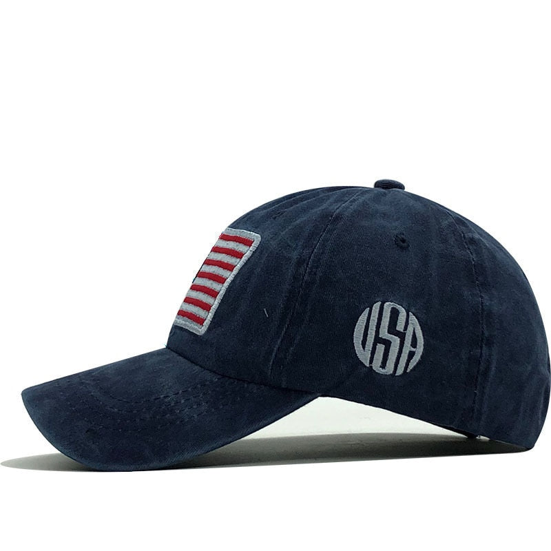 USA Flag Baseball Cap