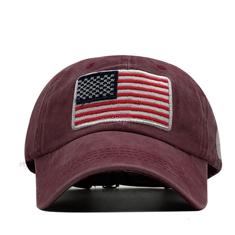 USA Flag Baseball Cap