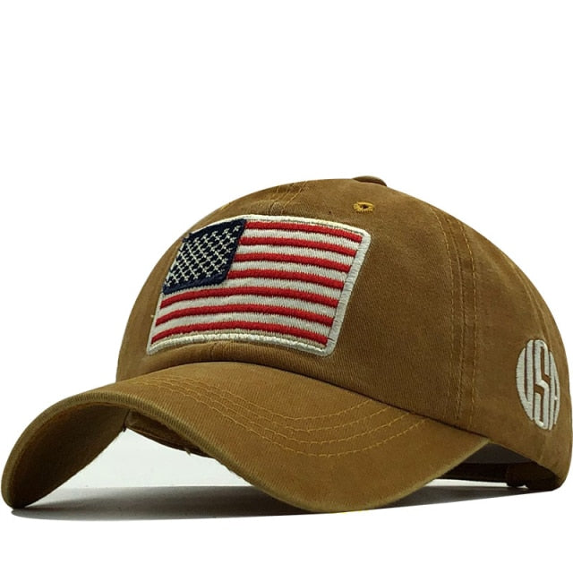 USA Flag Baseball Cap