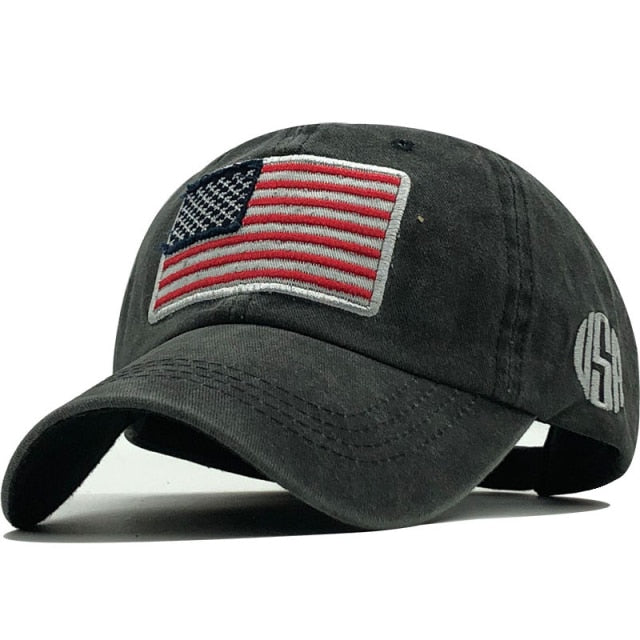 USA Flag Baseball Cap