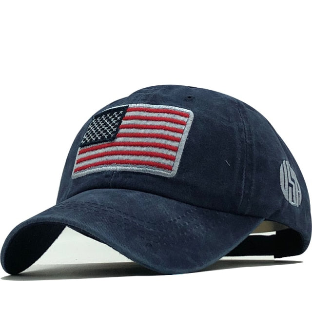 USA Flag Baseball Cap