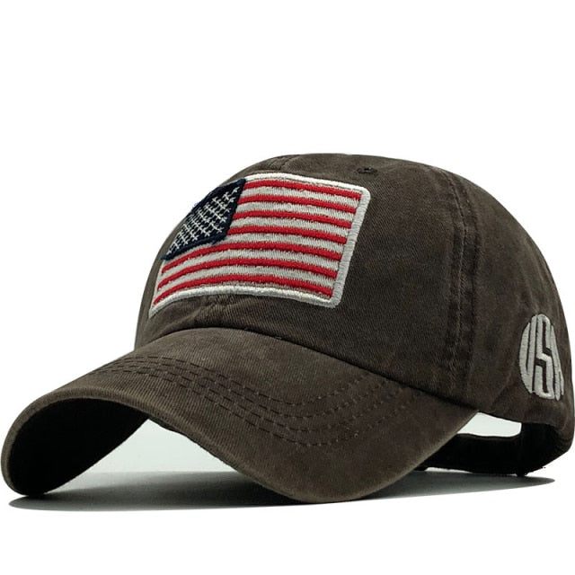 USA Flag Baseball Cap