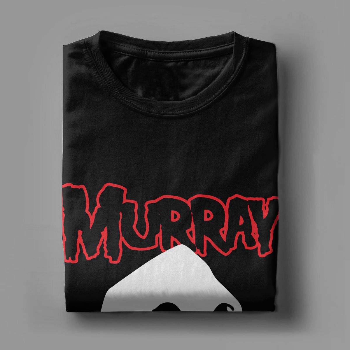 Black Novelty Misfit Murray Skull Punk T-Shirts