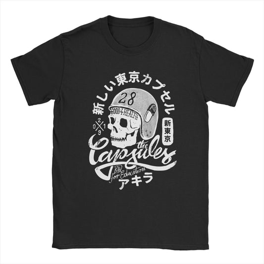 Men The Capsules Skull T Shirts