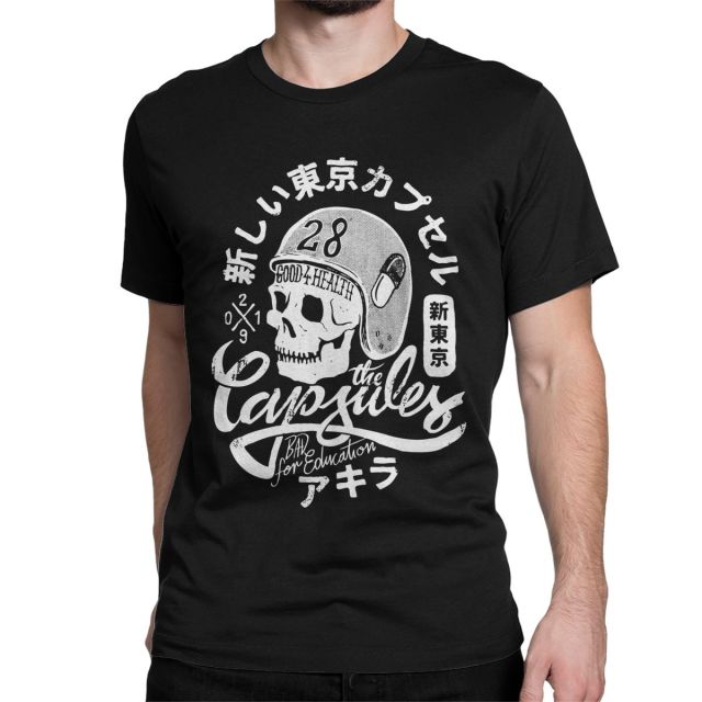 Men The Capsules Skull T Shirts