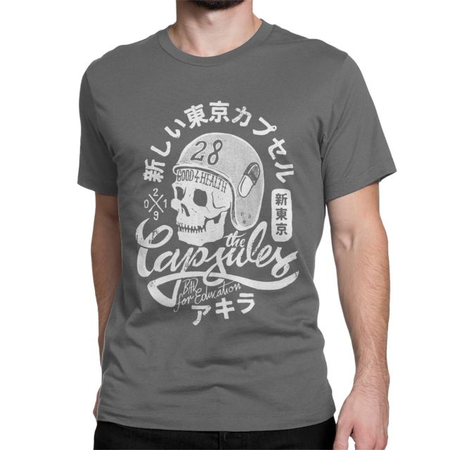 Men The Capsules Skull T Shirts