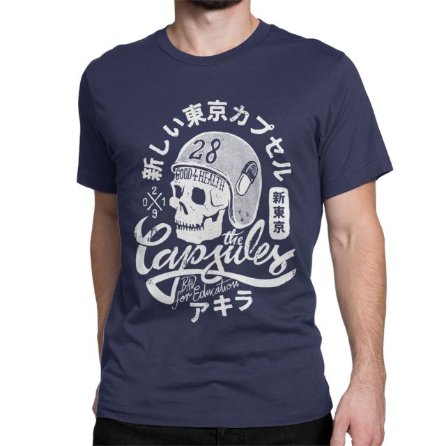 Men The Capsules Skull T Shirts