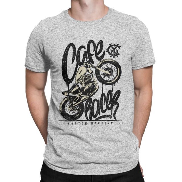 Cafe Racer Vintage Custom Motorcycle T-Shirt