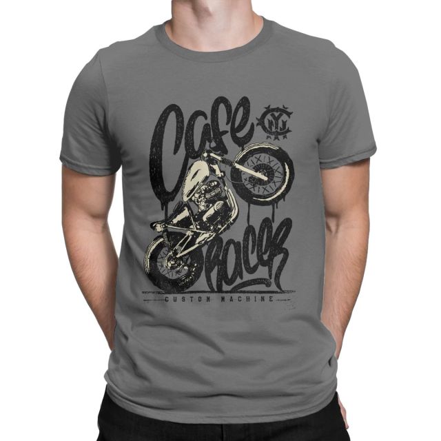 Cafe Racer Vintage Custom Motorcycle T-Shirt