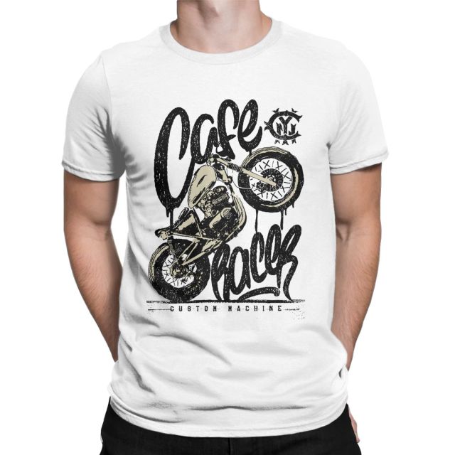 Cafe Racer Vintage Custom Motorcycle T-Shirt