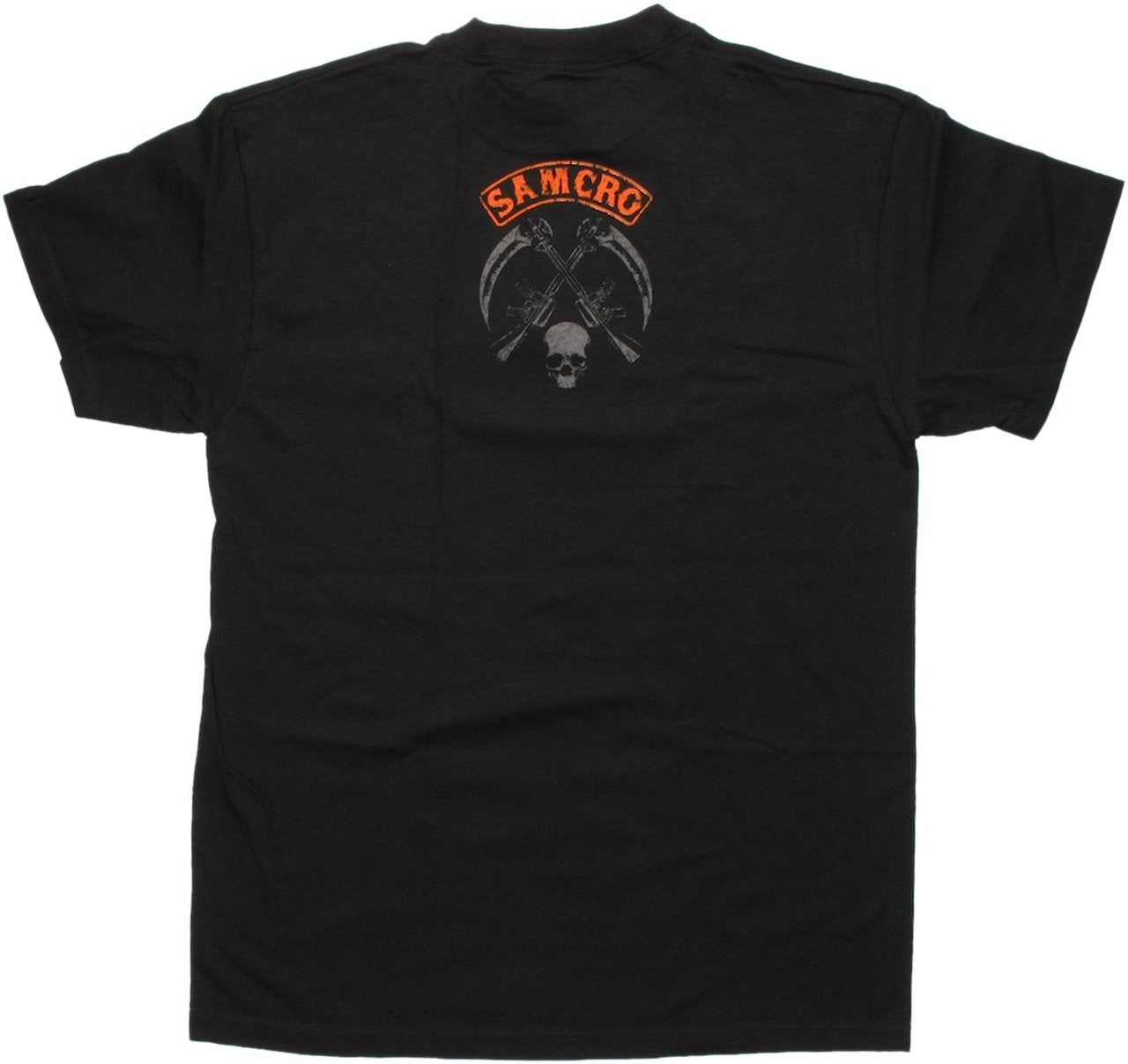 Black Sons of Anarchy Orange SAMCRO Rifle T-Shirt