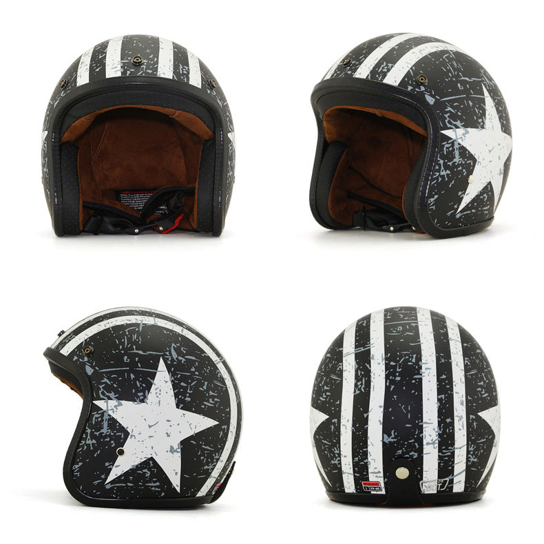 3/4 Open Face Motorcycle Helmet