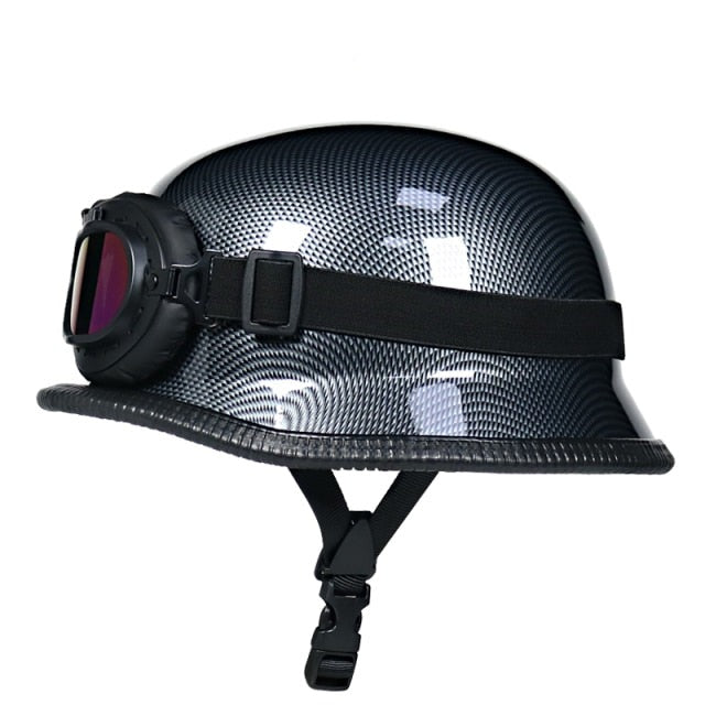 German Style Motorcycle Half  Helmet