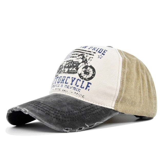 Motorcycle Graffiti Baseball Cap