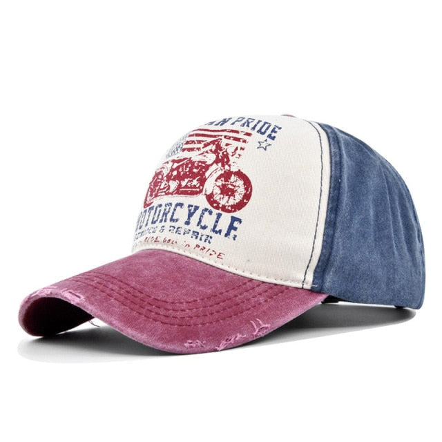 Motorcycle Graffiti Baseball Cap