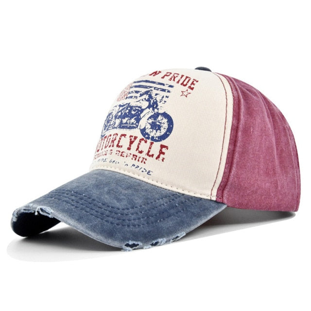 Motorcycle Graffiti Baseball Cap