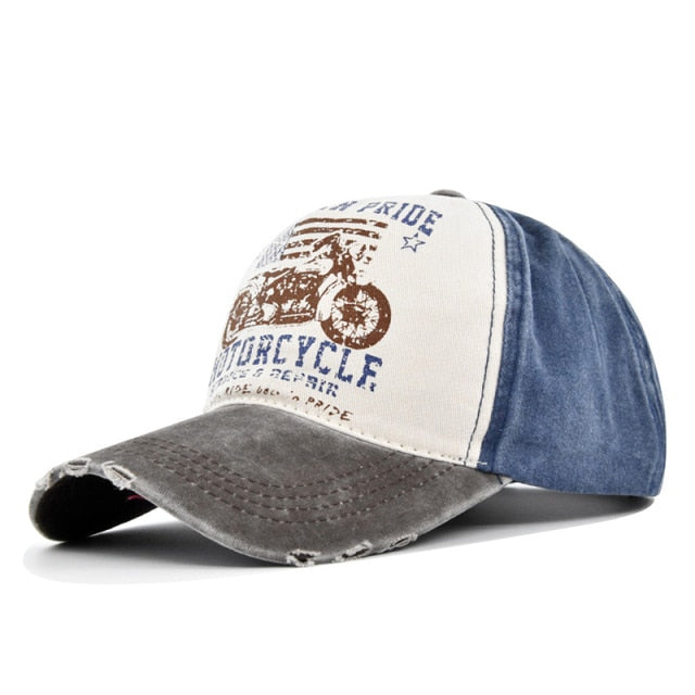 Motorcycle Graffiti Baseball Cap