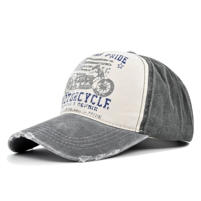 Motorcycle Graffiti Baseball Cap