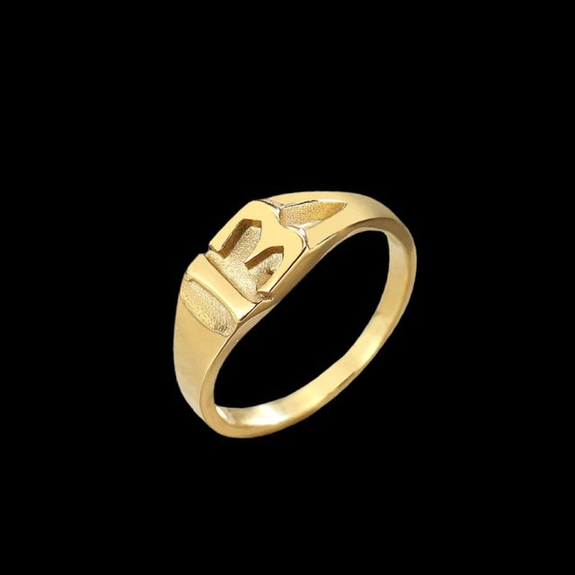 Lucky 13 Biker Ring