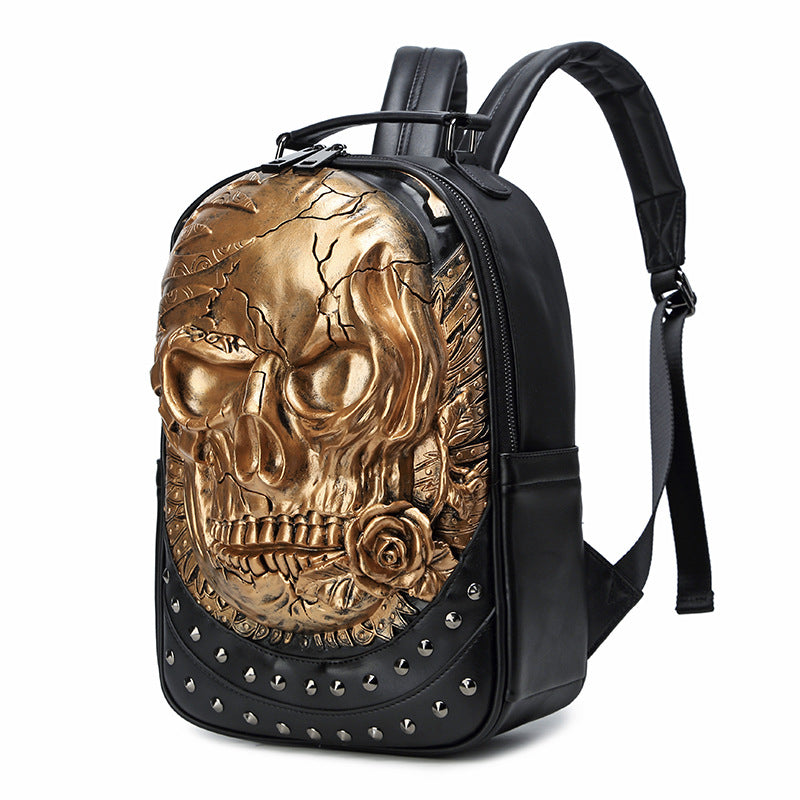 Luxury Skull Designer Large Capacity Travel Bag