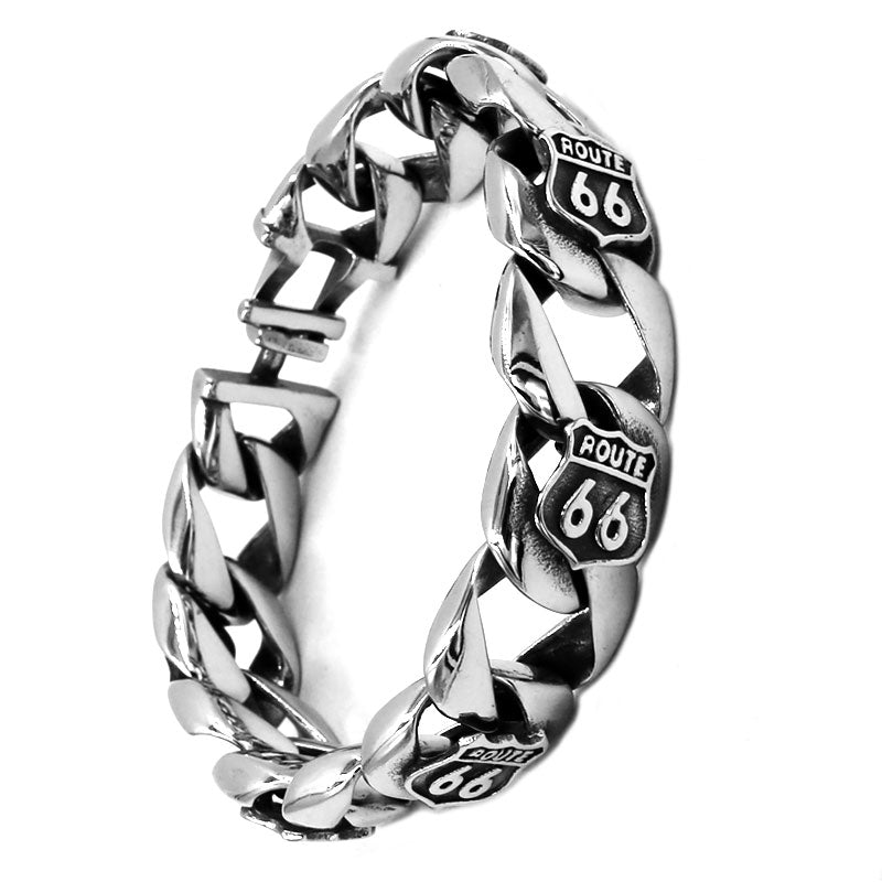 Route 66 Biker Bracelet